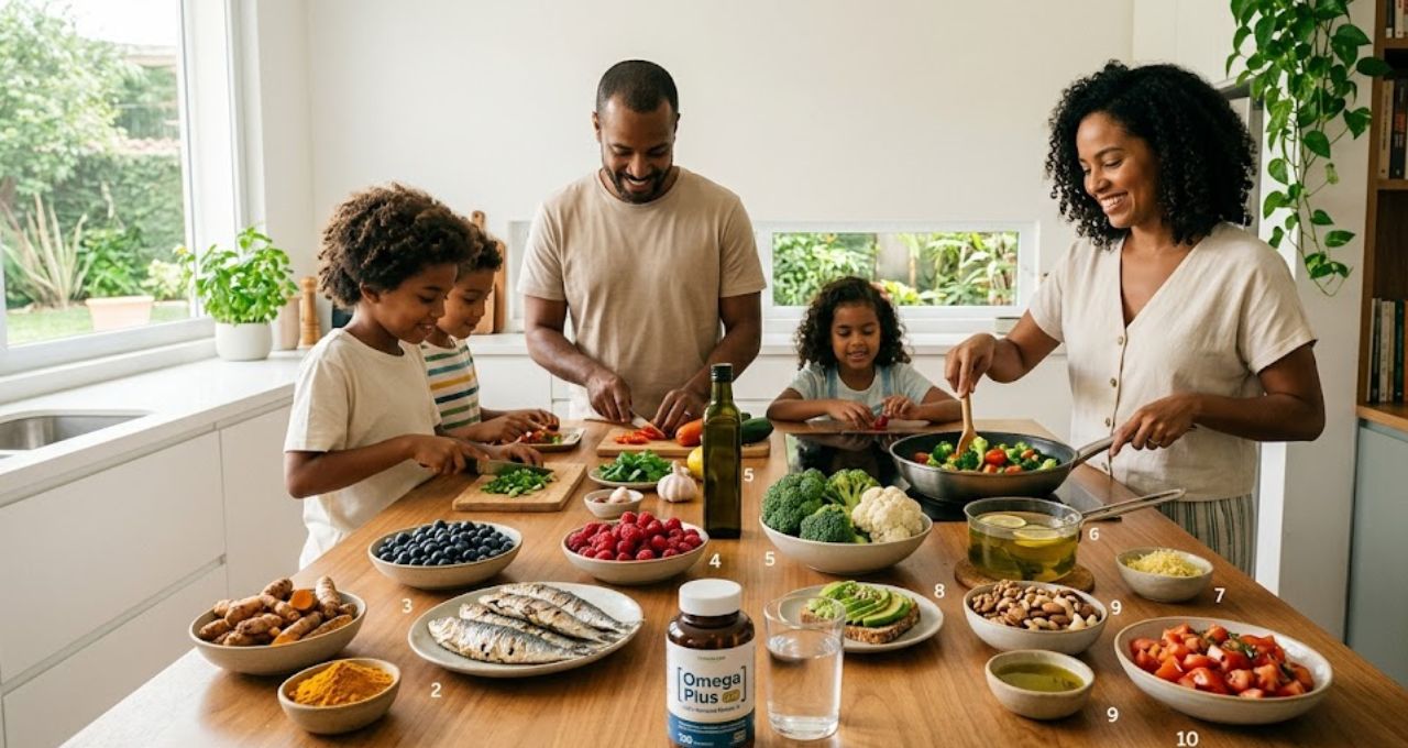 10 Alimentos Anti-inflamatórios