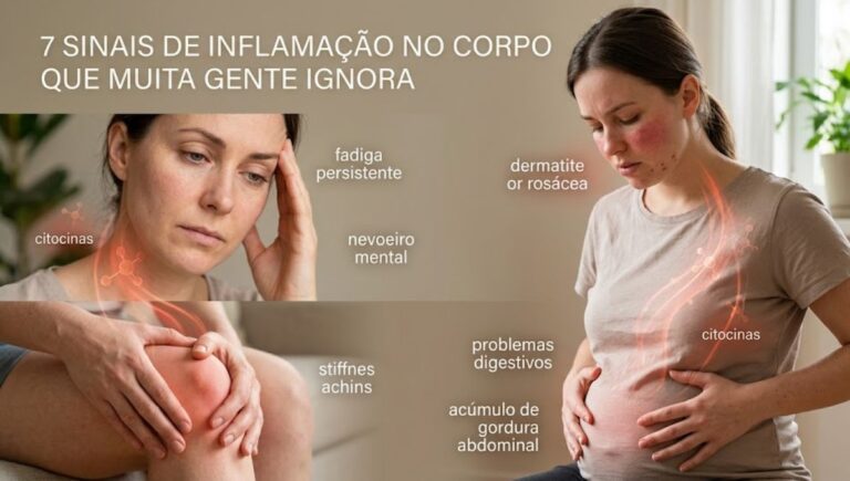 7 sinais de inflamação no corpo que muita gente ignora hoje em dia