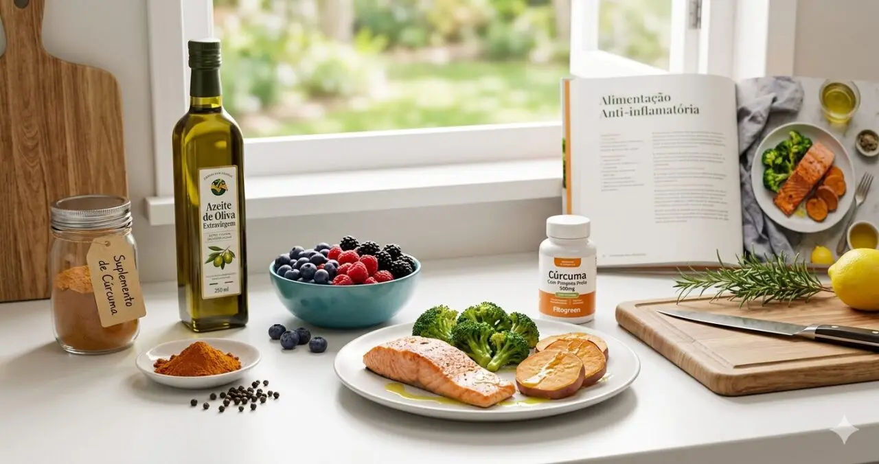 Alimentação anti-inflamatória