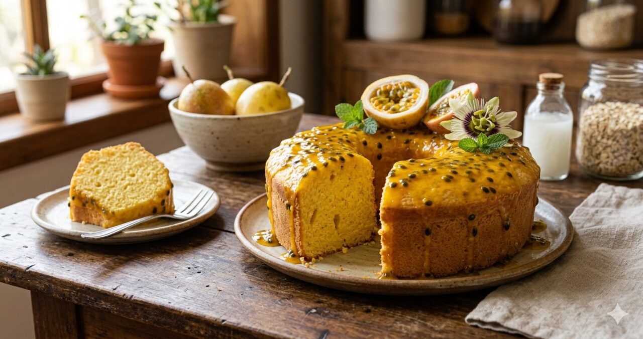 Bolo de Maracujá Fofinho