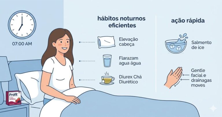 Como acordar menos inchado pela manhã técnicas que funcionam