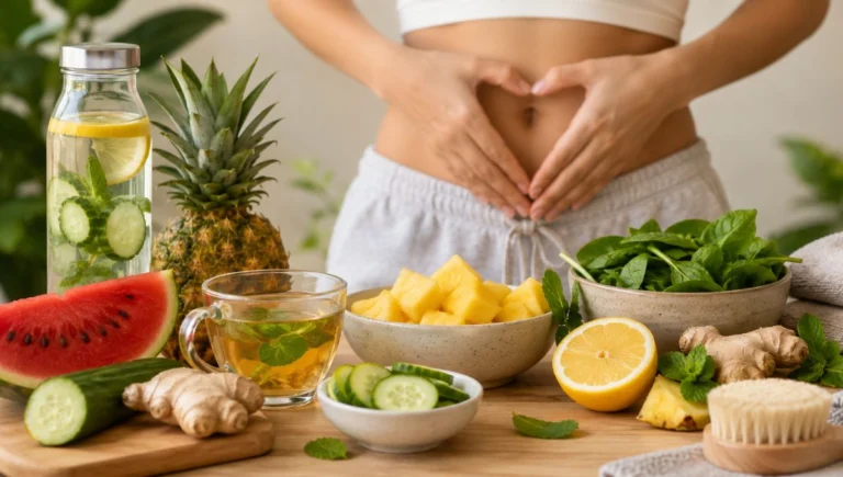 Como desinchar a barriga mais rápido naturalmente