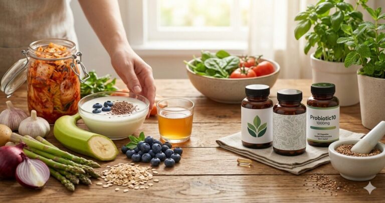 Como melhorar a flora intestinal naturalmente para ter mais saúde