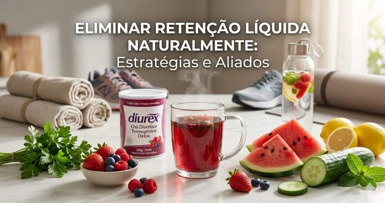 Eliminar retenção líquida estratégias naturais para desinchar