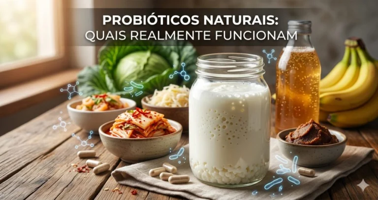 Probióticos naturais quais realmente funcionam para sua saúde